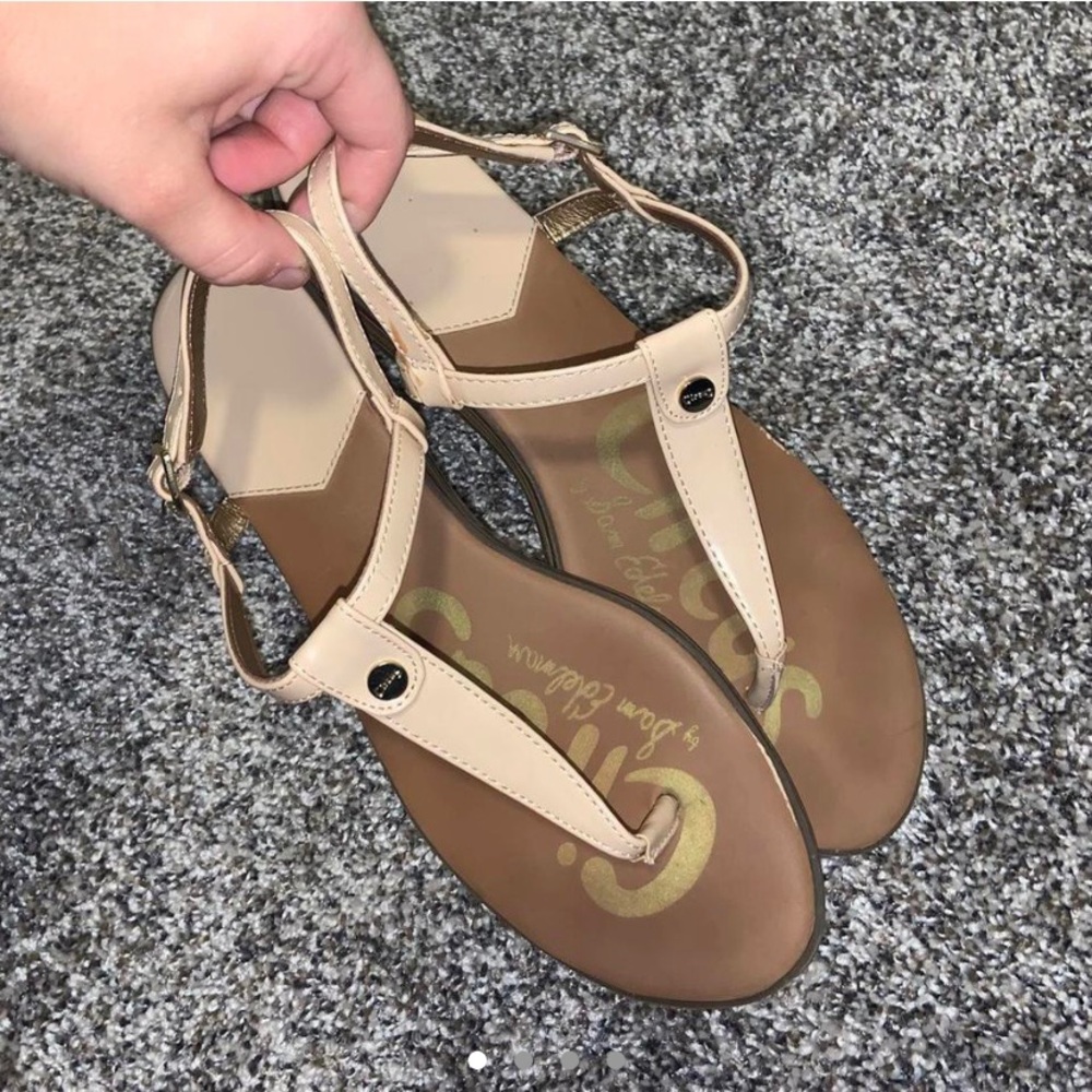 Nude strappy sandals from Circus by Sam Edelman